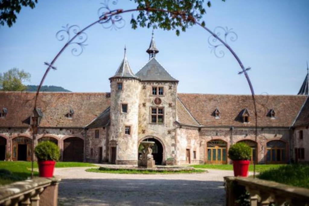 Le Patio Du Chateau De Thanvillé Exterior foto